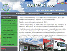 Tablet Screenshot of koutecky.cz